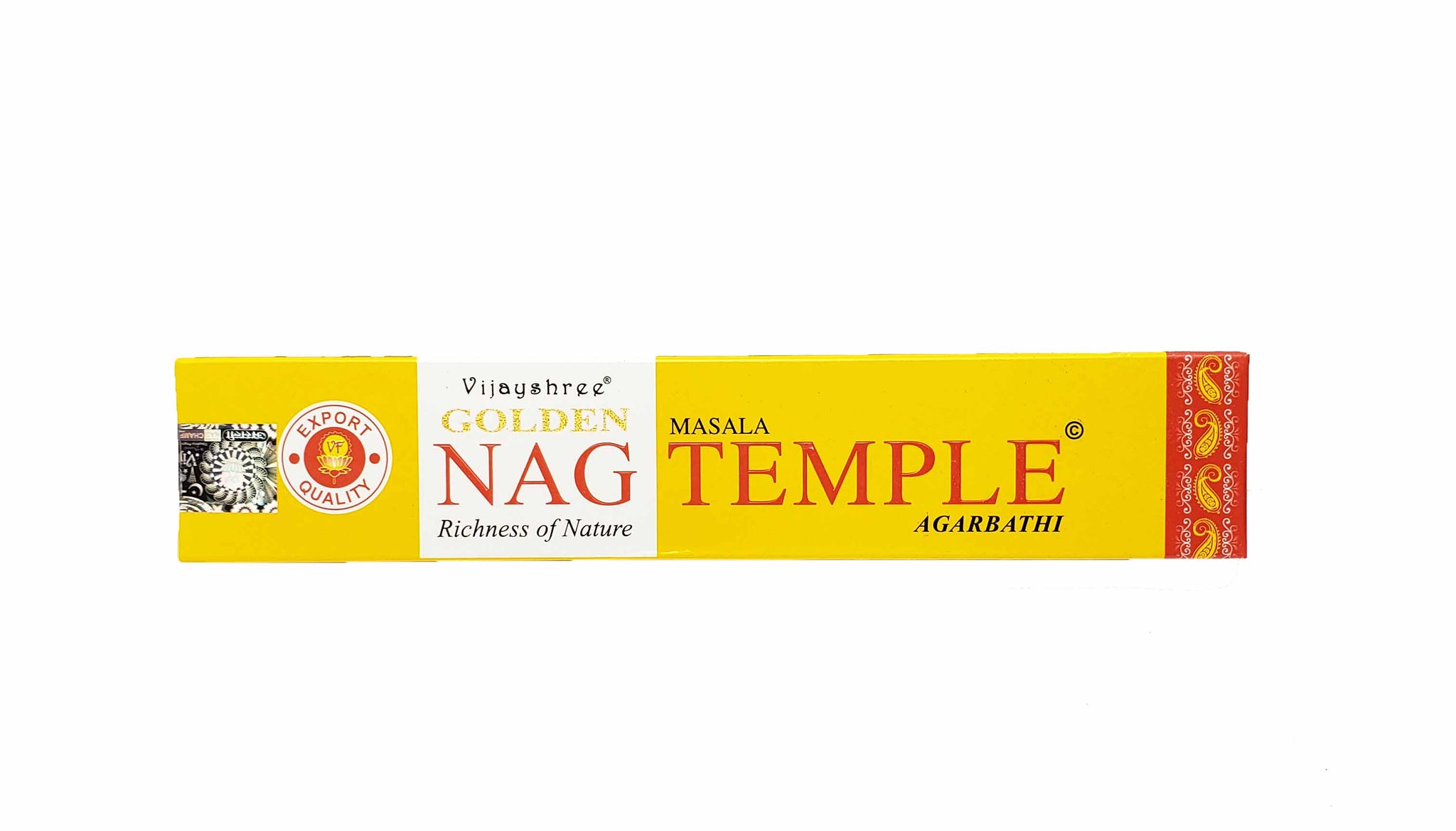 Golden Nag Temple Incense Sticks