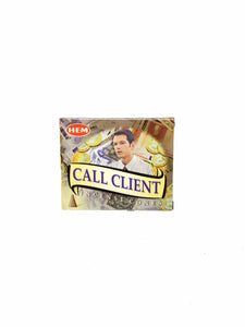 Call Client Incense Cones