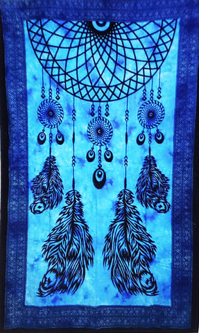 Tapestry Dream Catcher Blue