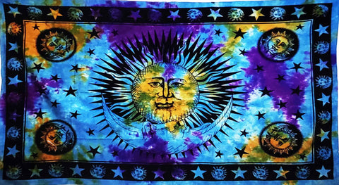 Tapestry Celestial Sun Moon Star