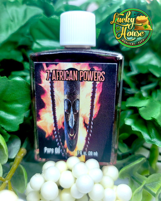 7 African Power spiritual oil for strength and protection