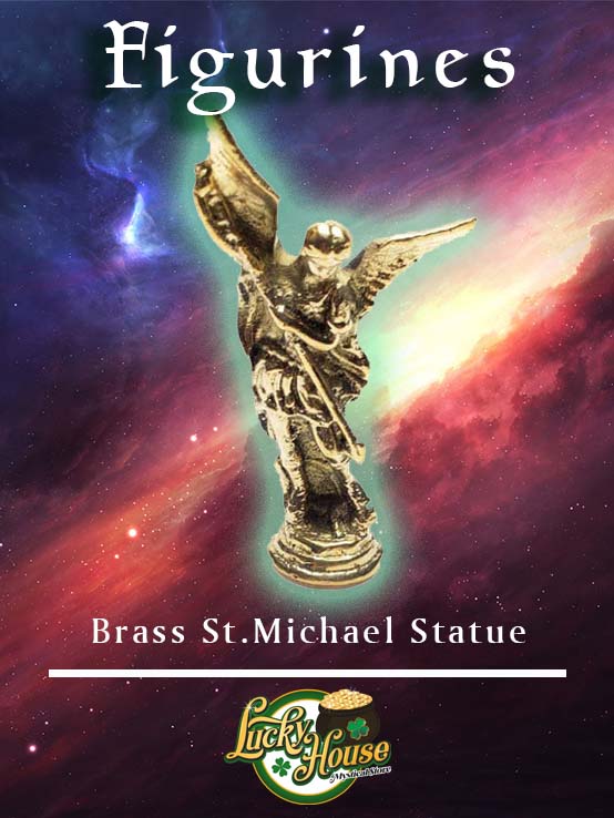 Brass St.Michael Statue