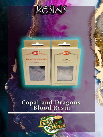 Copal and Dragons Blood Resin