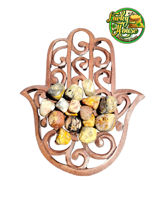 Crazy Lace Agate Tumbled Stone