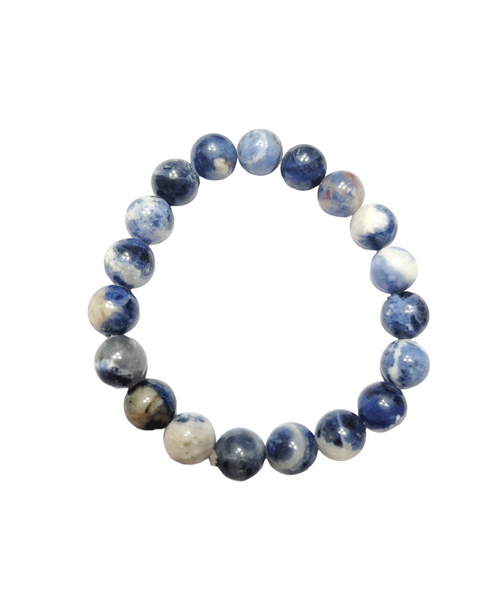 Sodalite Sphere Bracelet 10mm