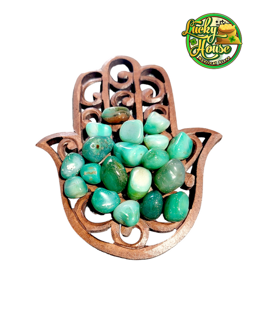 Green Agate Tumbled Stone