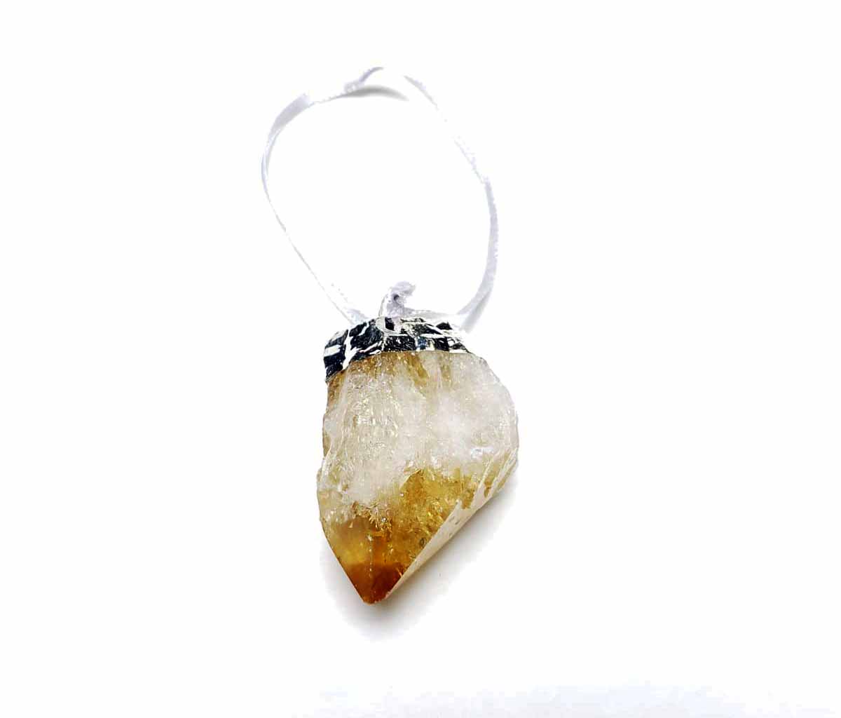 Citrine Rough Ornament