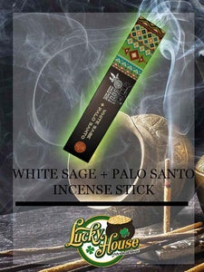 White sage + Palo Santo incense sticks