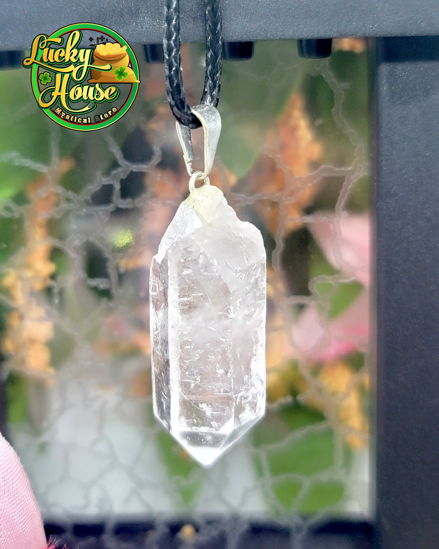 Clear Quartz Point Pendant