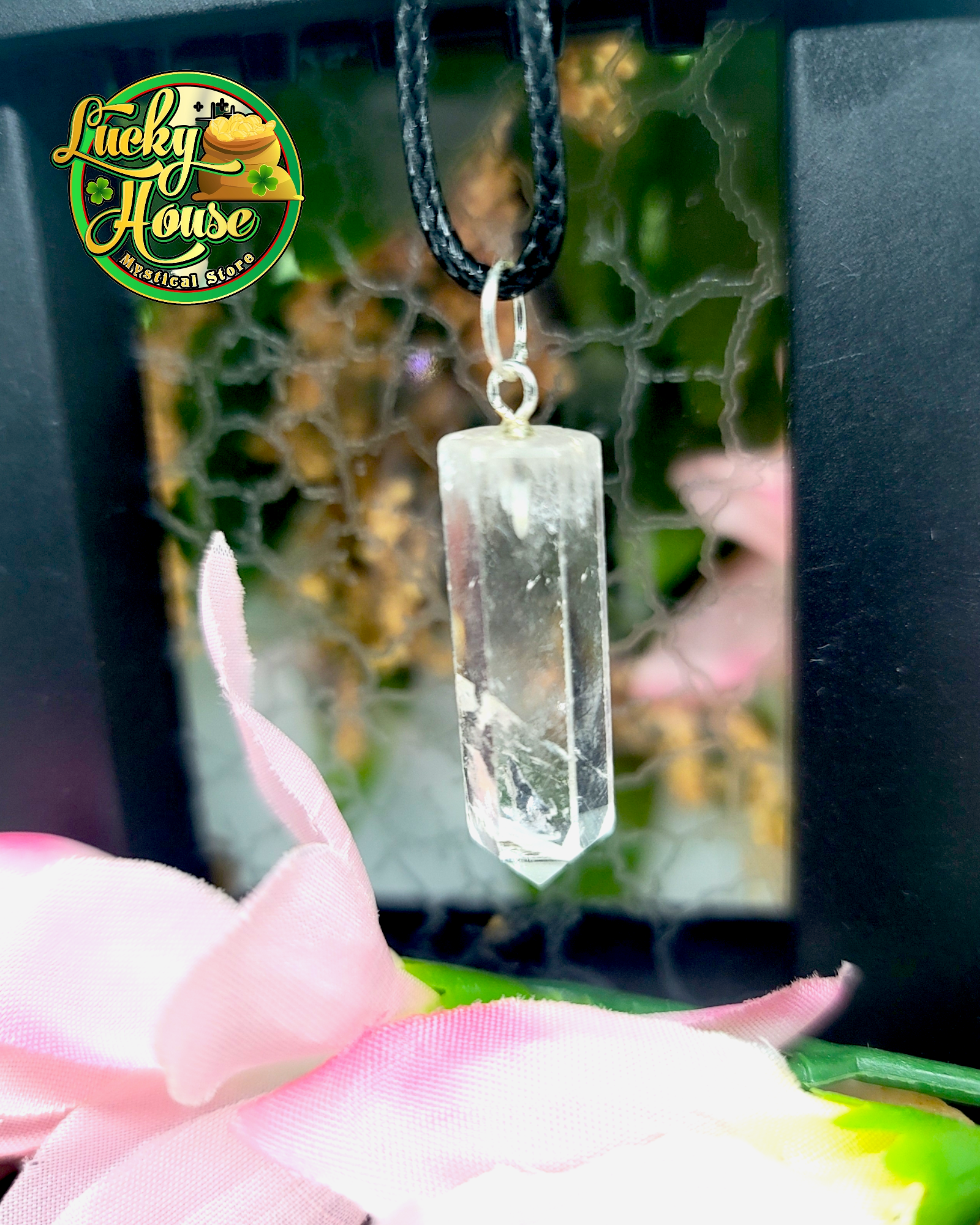 Clear Quartz Point Pendant