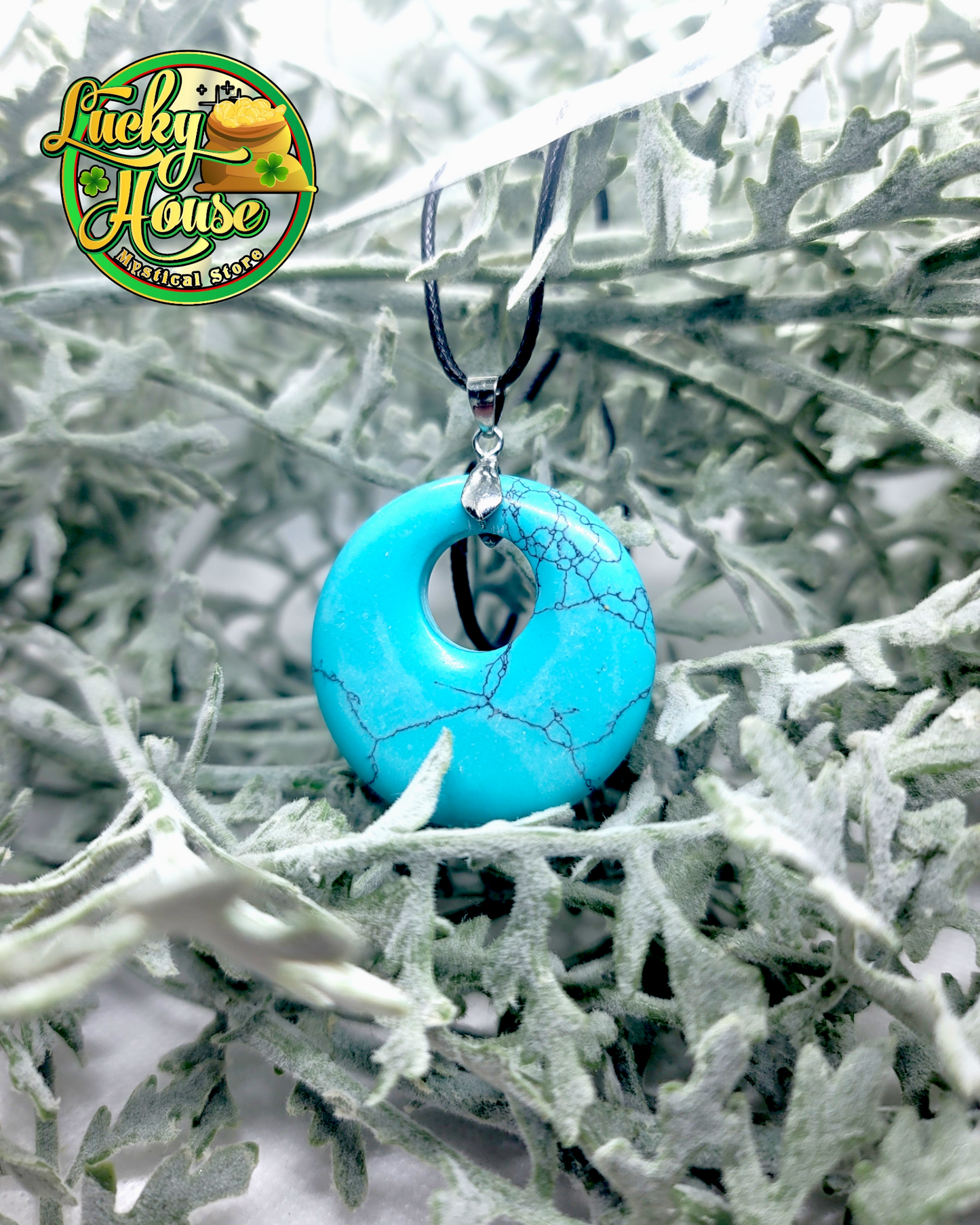 Turquoise Round Pendant