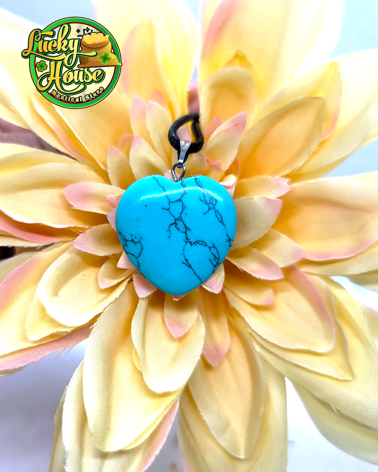 Turquoise Heart Pendant