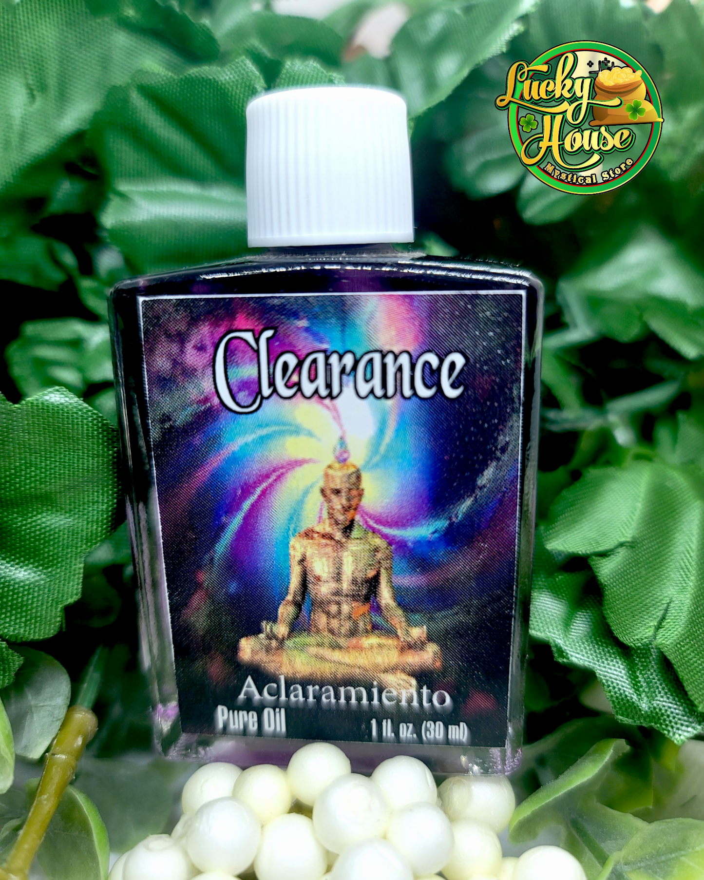 Clearance anointing oil bottle for emotional balance