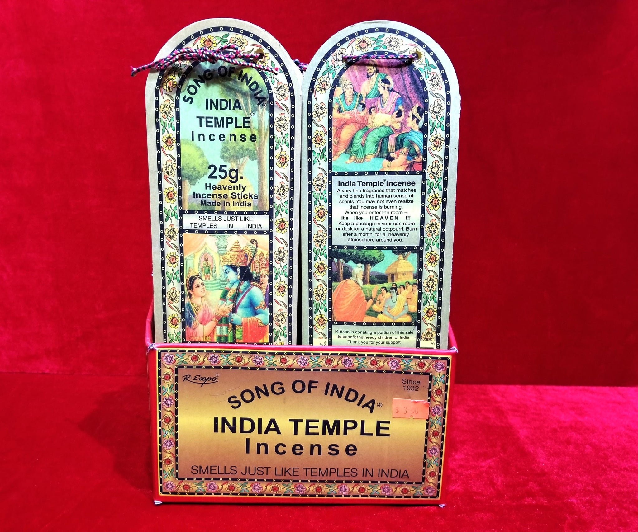 India Temple Incense Sticks