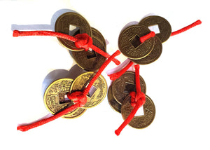Red String Money Coin