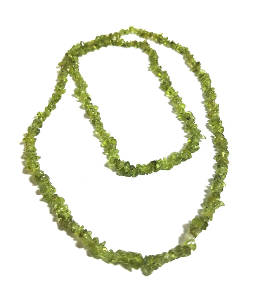 Peridot Chip Necklace