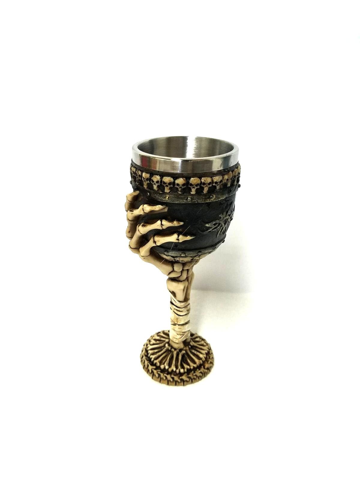 Skeleton Hand Goblet Cup