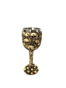 Skulls Goblet Wine Cup